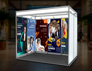 Elevate Your Trade Show Display with Shell Scheme Exhibition Graphics