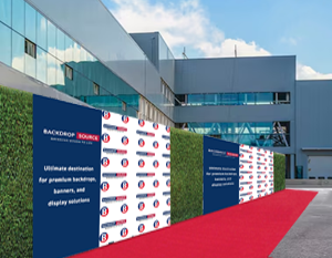 Step and Repeat Event Media Wall Backdrops