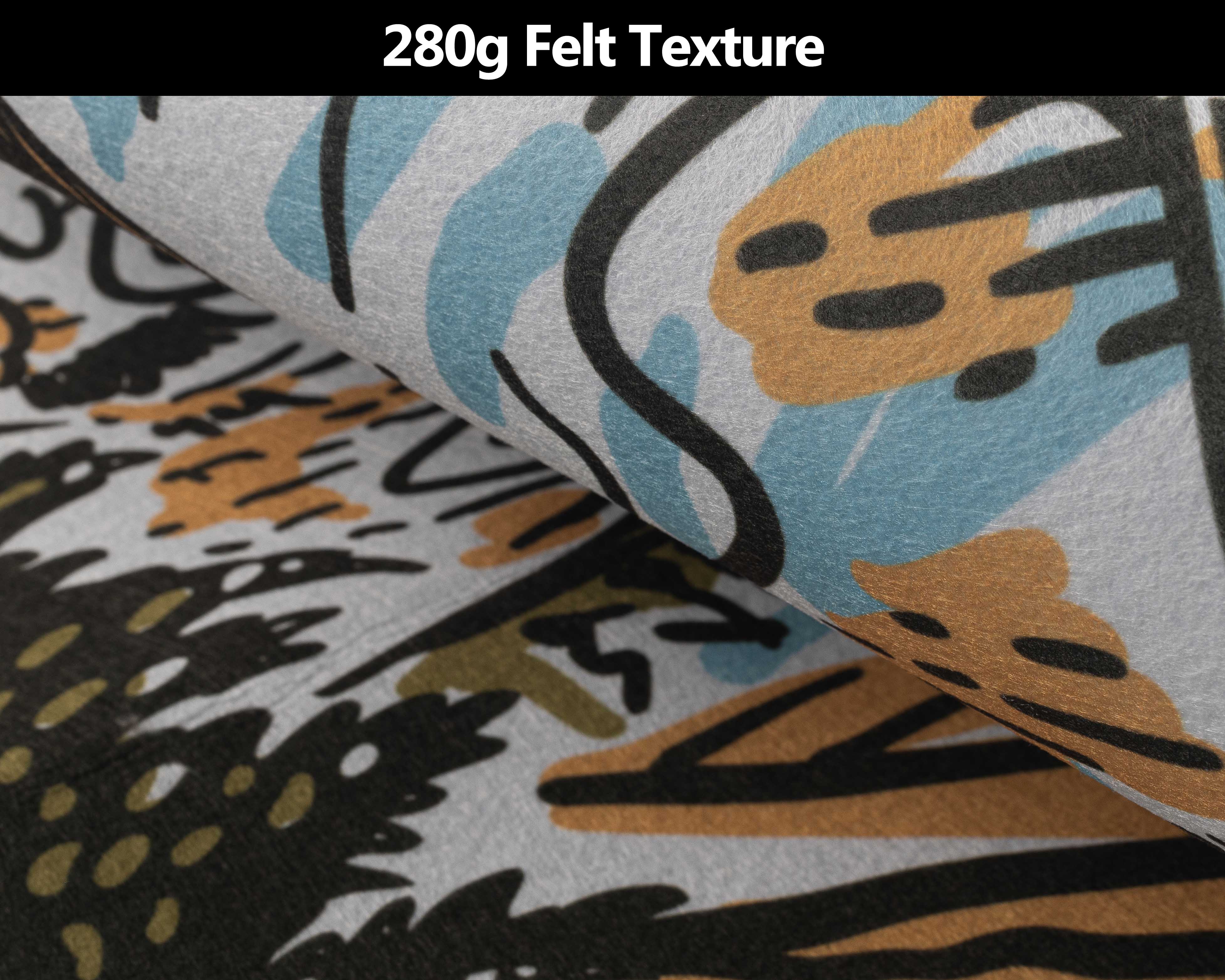 Felt Polyester Fabric Printing -280G