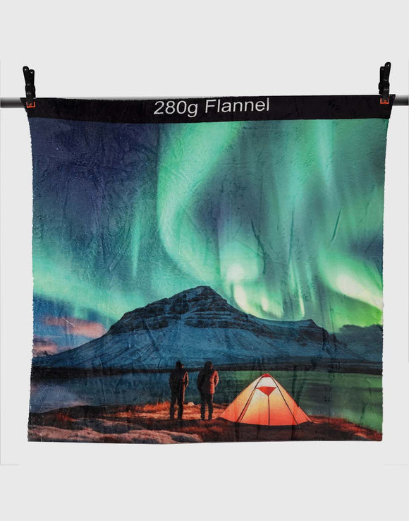 Flannel Polyester Fabric Printing -280G