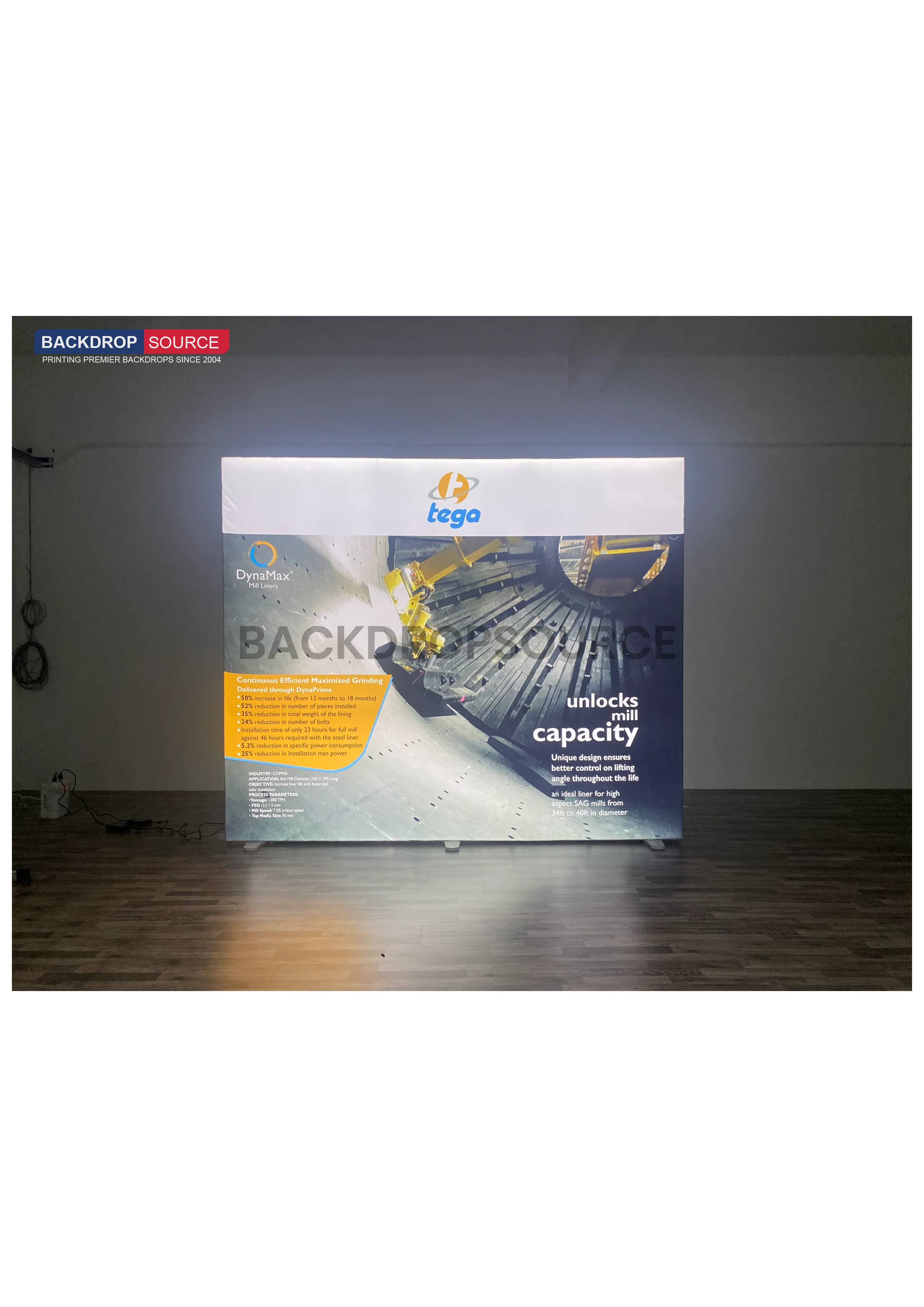 SEG Fabric LED Light Box - 1m W x 2m H