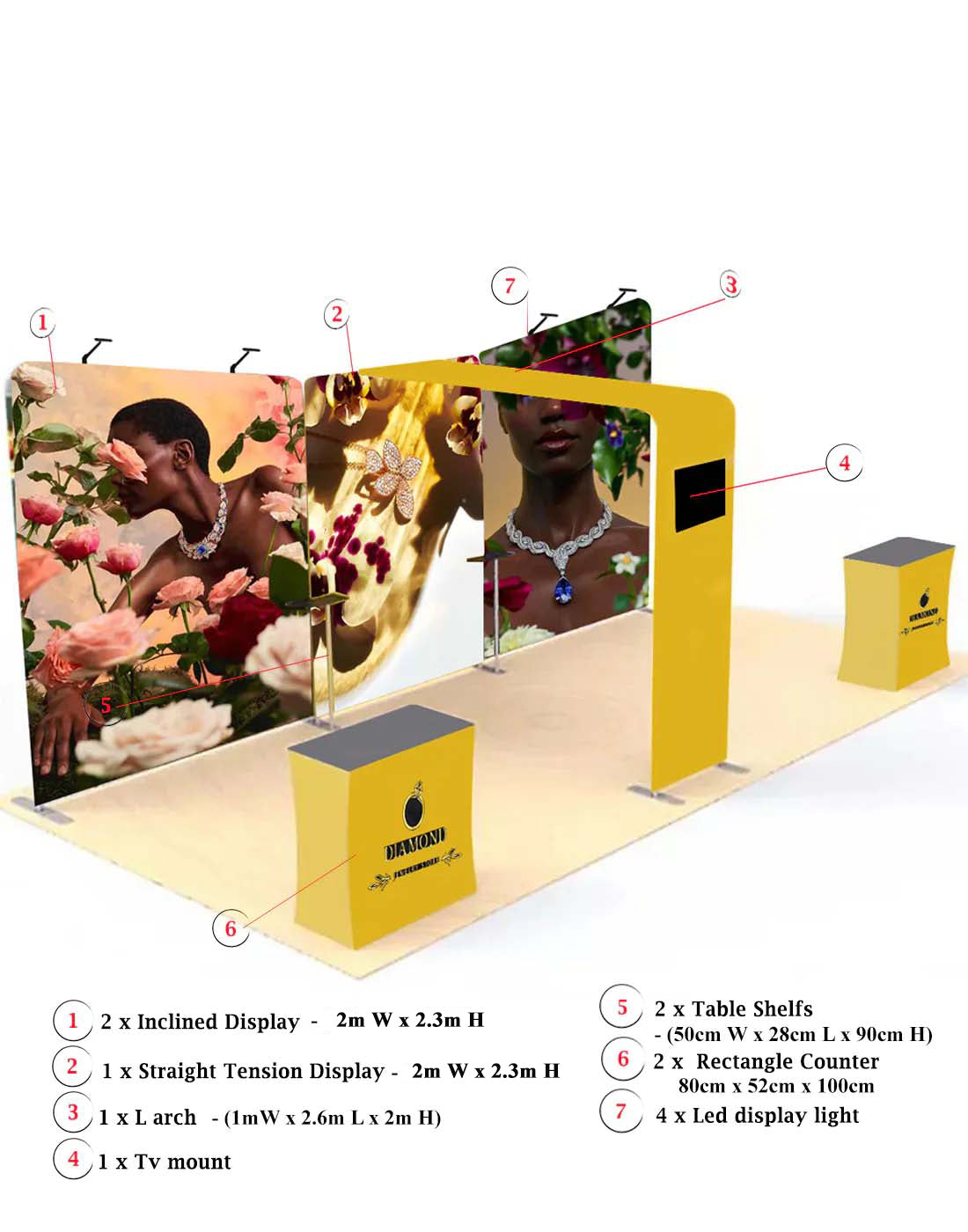 The Ultimate Exhibition Ensemble - 6m x 3m