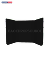 Panoramic Background Black 4m wide