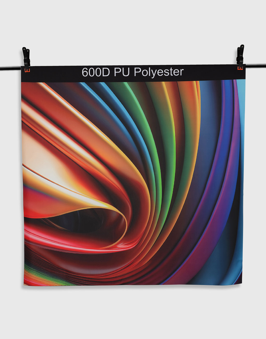 Customized Eco-Friendly 600D Polyester Fabric Printing