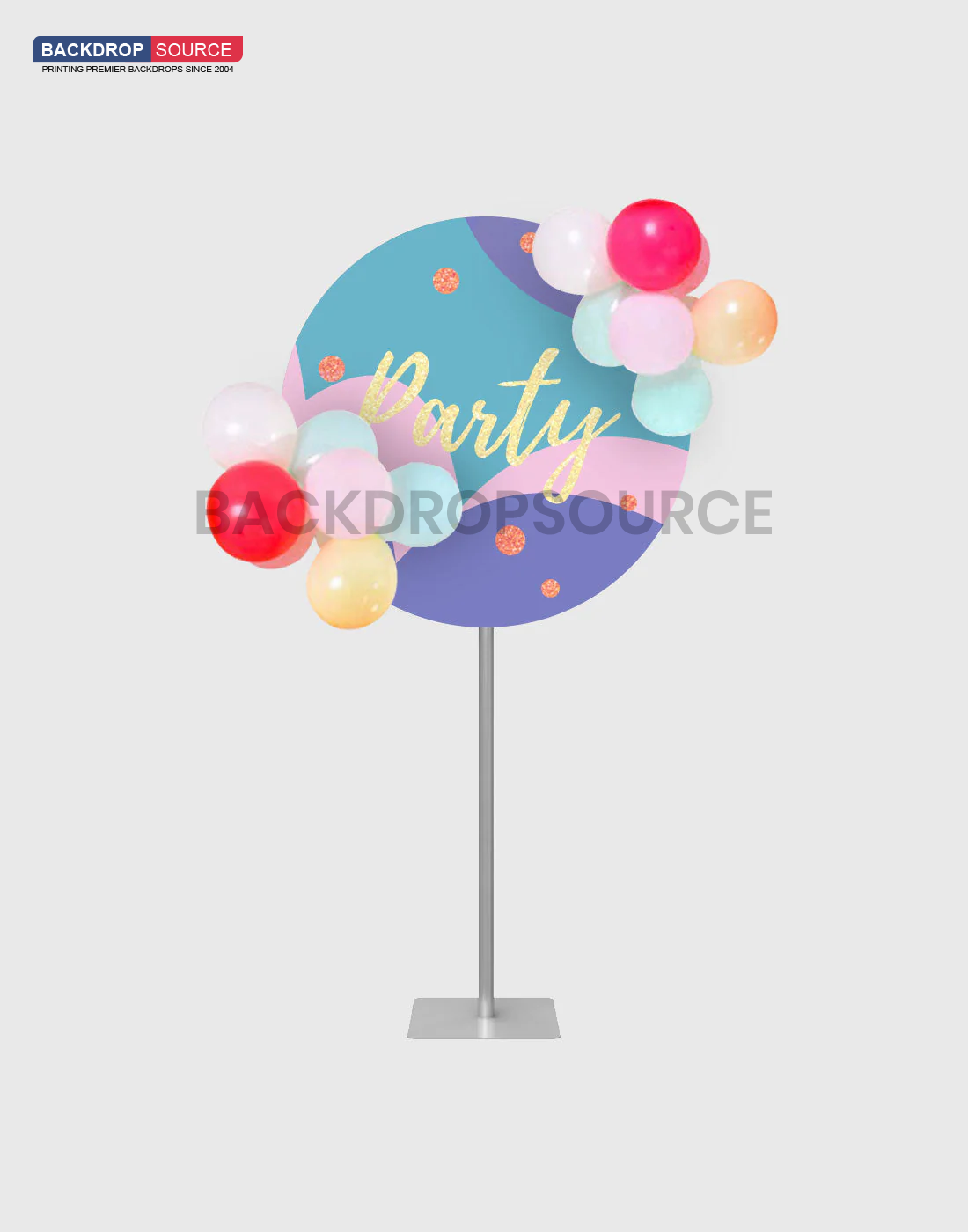 Aluminium Balloon Stand / Question Mark Balloon Stand