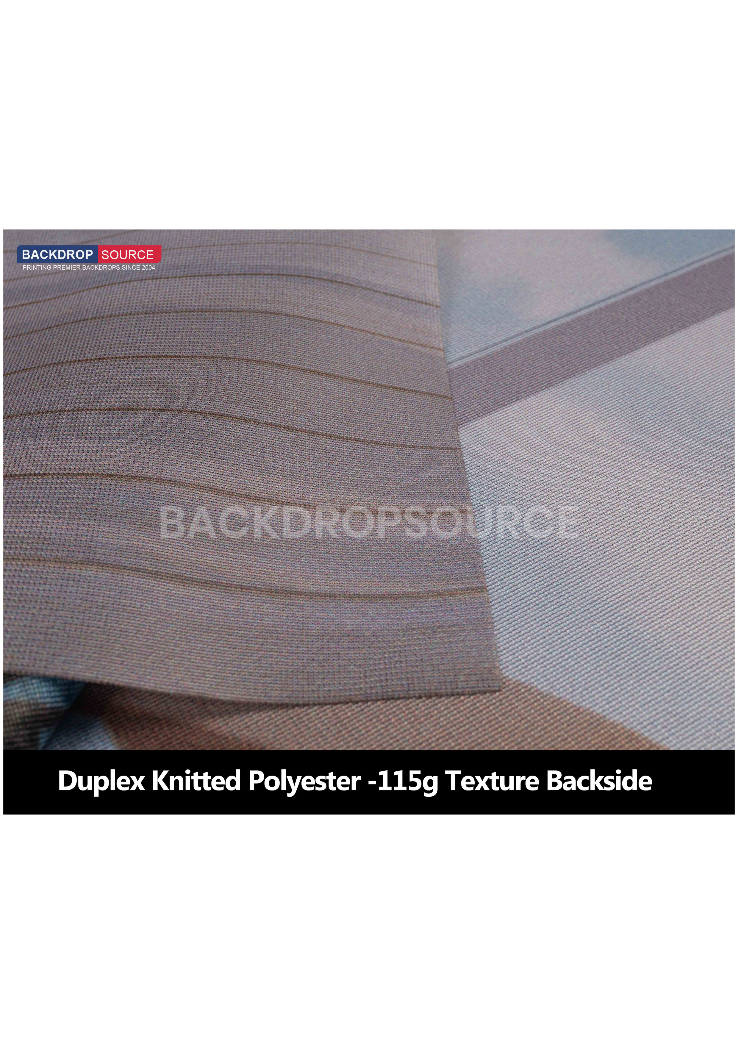 Duplex Knitted Polyester (115GSM)