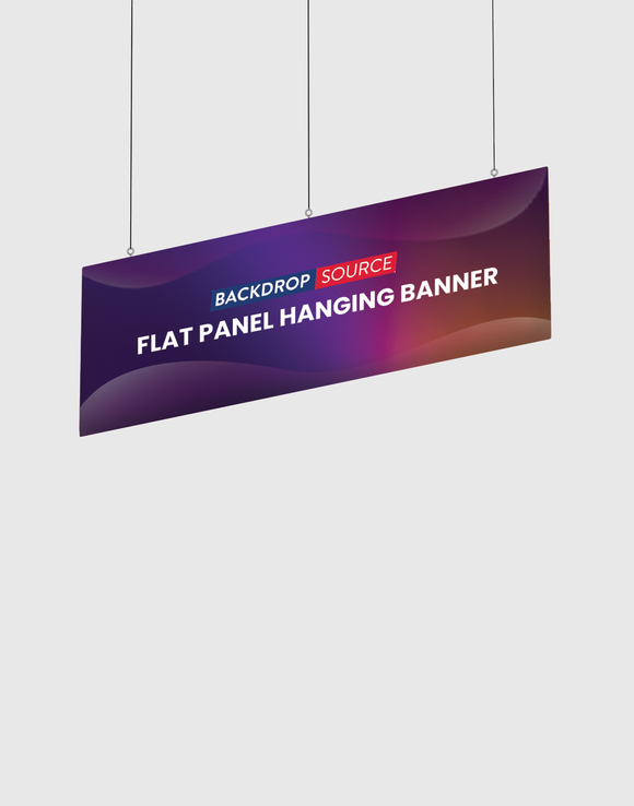 Sky Tube Flat Panel Hanging Banner