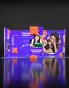 Foldable SEG Backlit Exhibition Display - Model 14