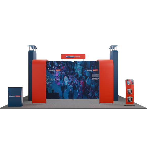 Modular Booth Kits 6m - Model 04