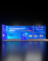 6m SEG Modular Lightbox Display for Tradeshows - Model 5