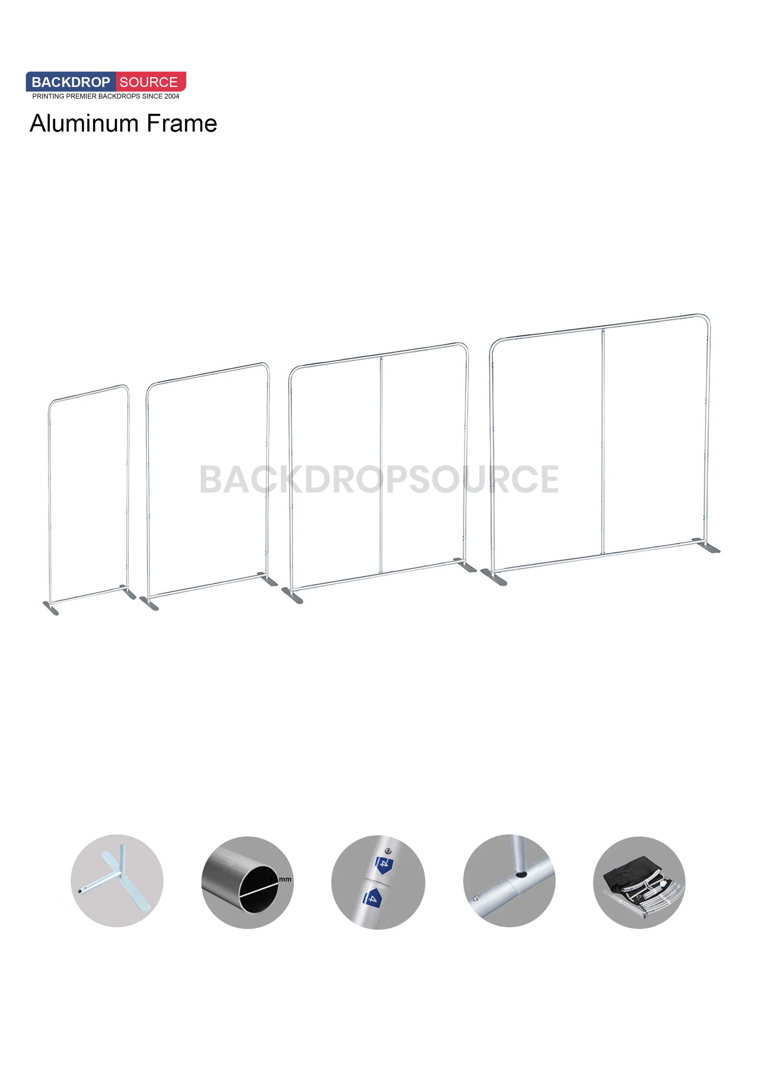 Portable Exhibit Display - H-2.3m