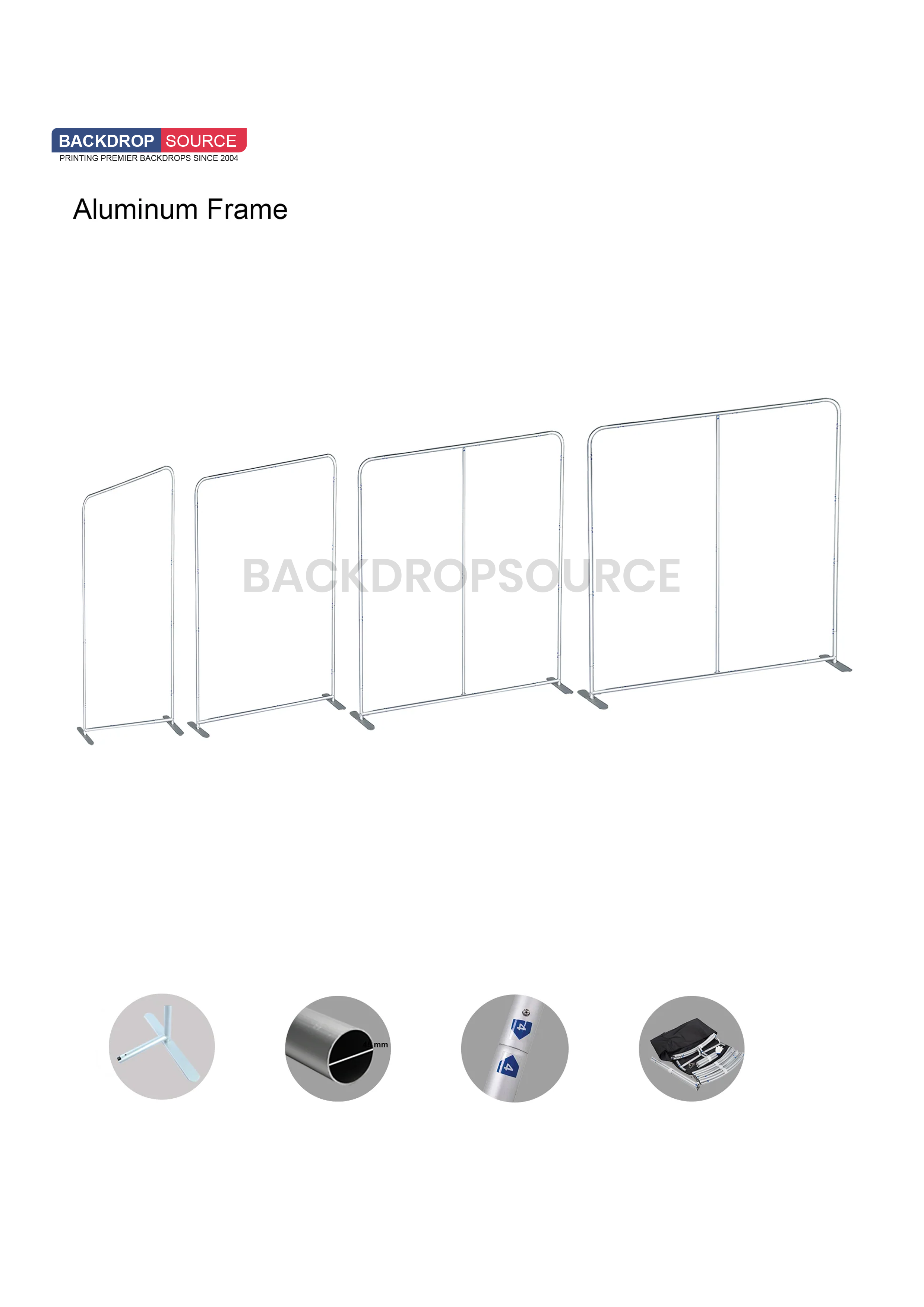 Portable Exhibit Display - Inclined