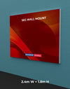 Wall-Mounted SEG Fabric display