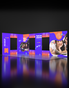 Foldable SEG Backlit Exhibition Display - Model 19