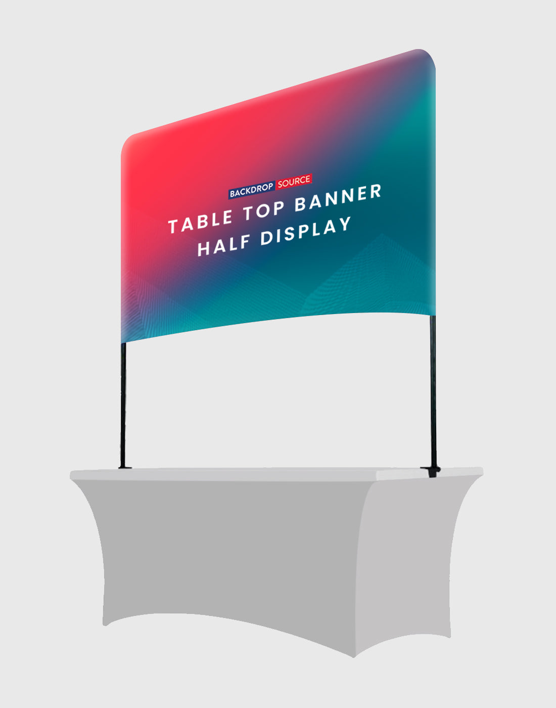 Table Top Banner - Half Display