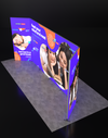 Foldable SEG Backlit Exhibition Display - Model 16