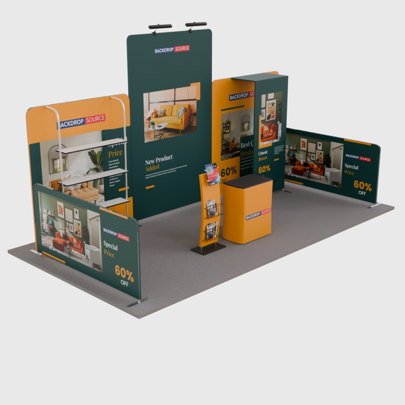 Seamless Displays for Impactful Exhibitions