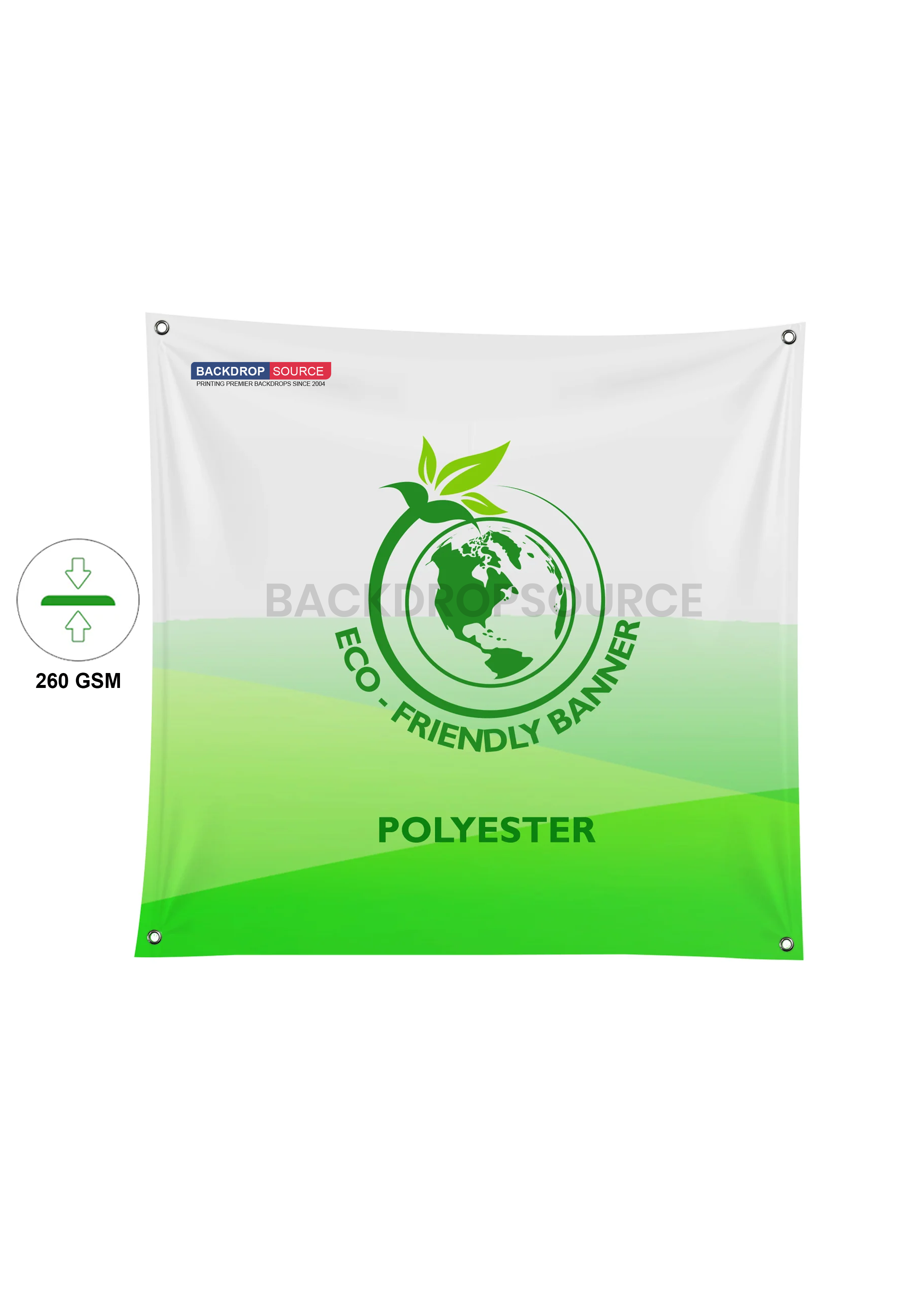 TrueKolor Eco-Friendly Wrinkle Free Fabric Banner Printing