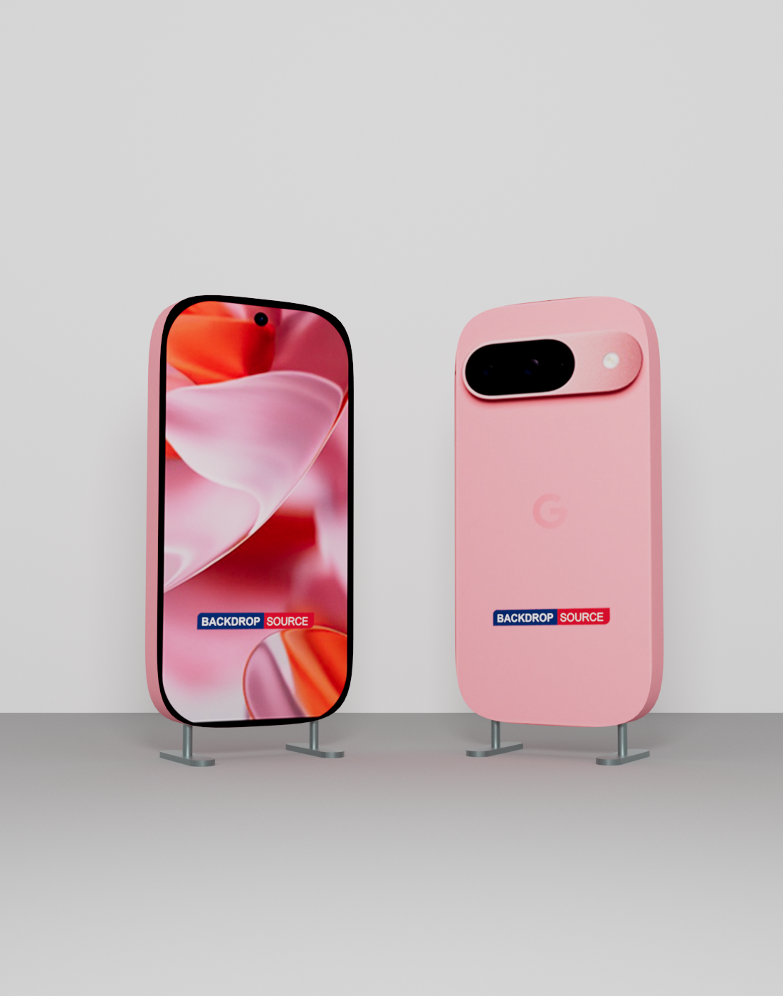 Mobile-Shaped Exhibition Display