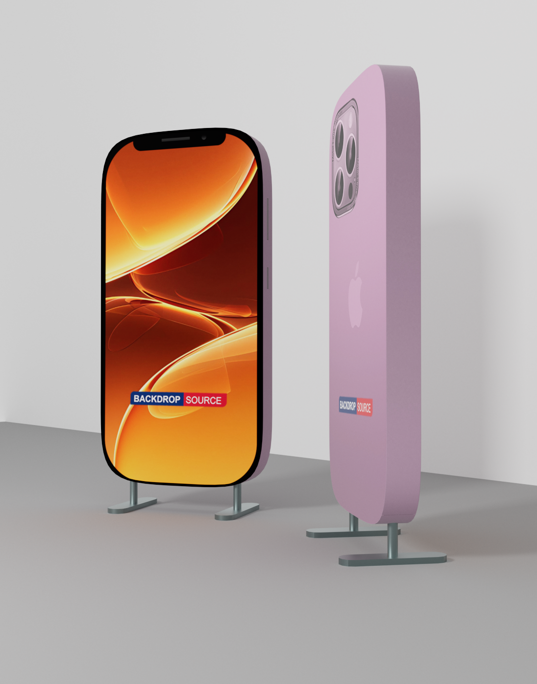 Mobile-Shaped Exhibition Display