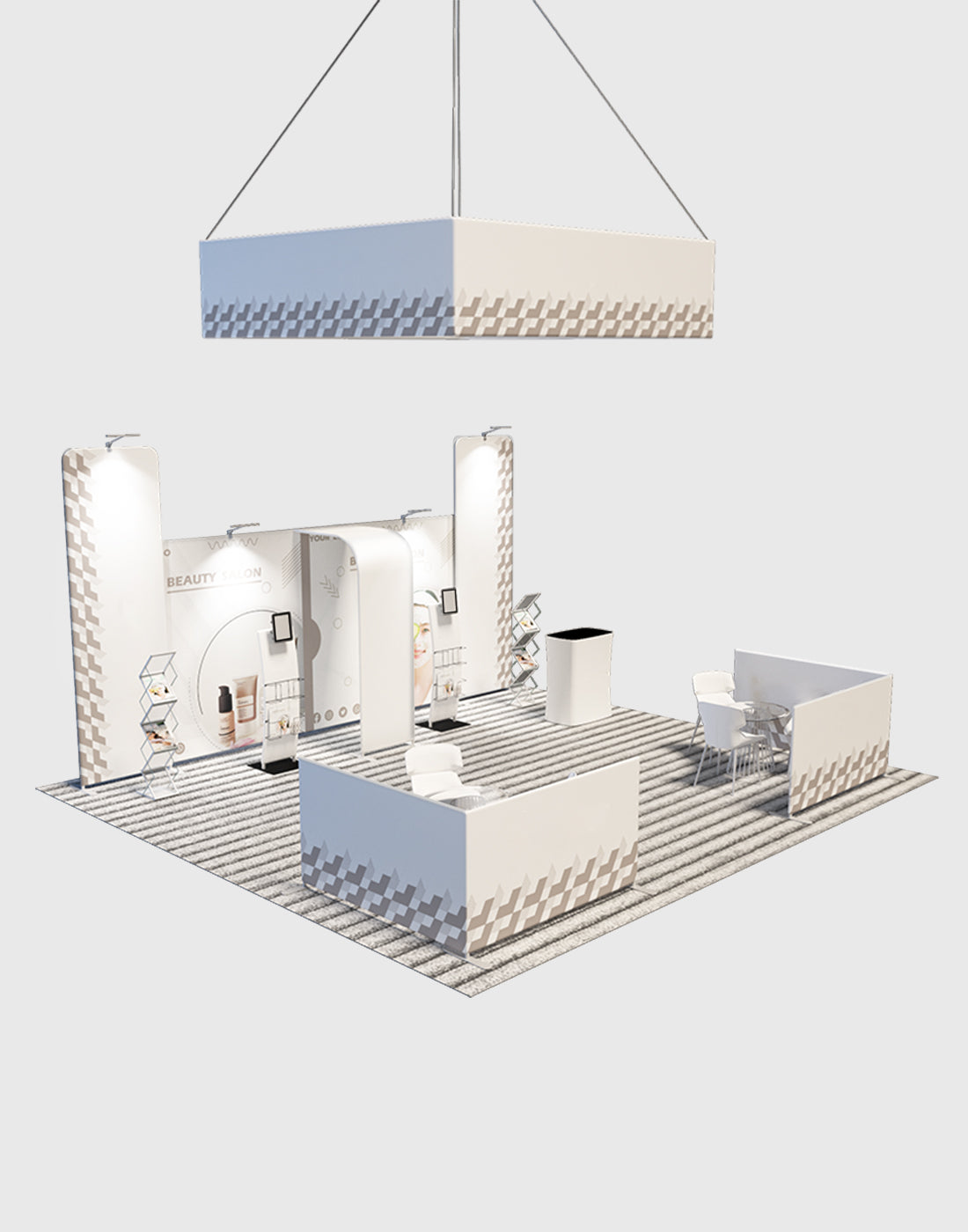 Modular Booth Kits 6m - Model 07